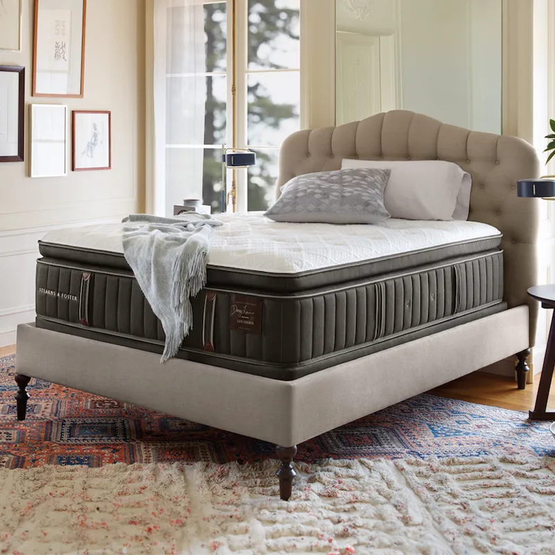 stearns & foster estate pillow top (brown model)
