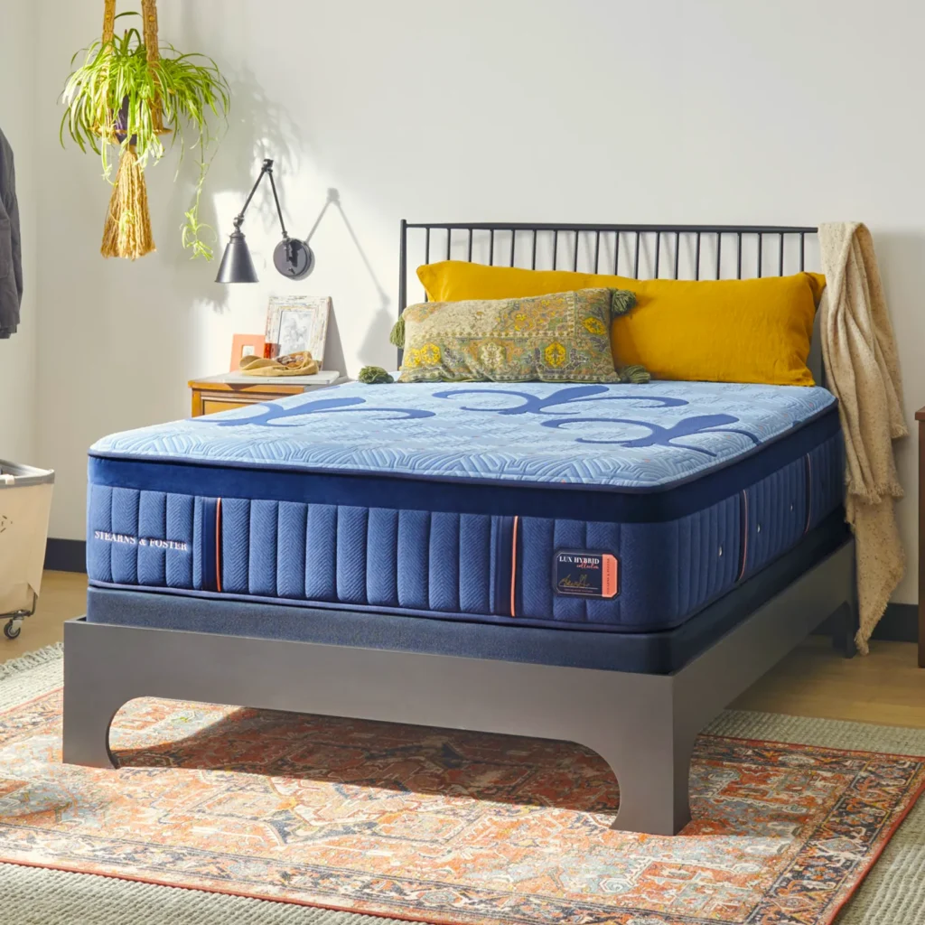 stearns and fosters luxe hybrid plush